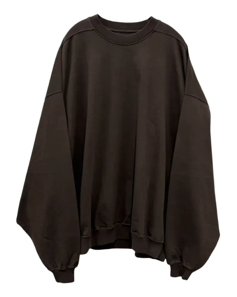 DRKSHDW by Rick Owens oversized jersey sweater - Braun Braun