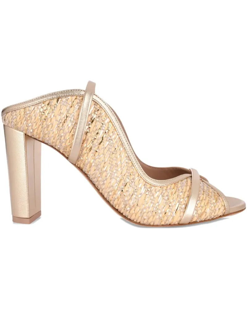 Malone Souliers 85mm Norah sandals - Gold Gold