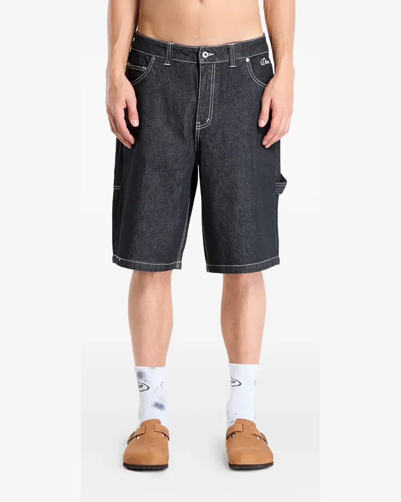 Dime Utility-Shorts aus Denim - Schwarz Schwarz