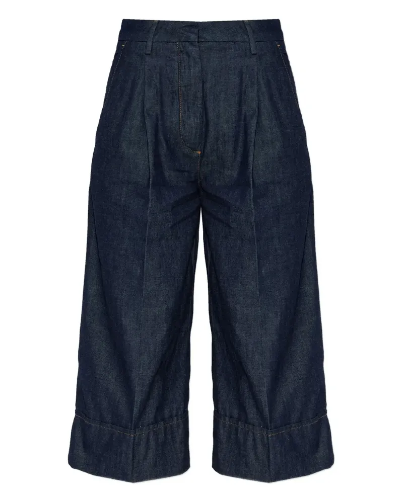 MUNTHE Jeans mit Bundfalten - Blau Blau