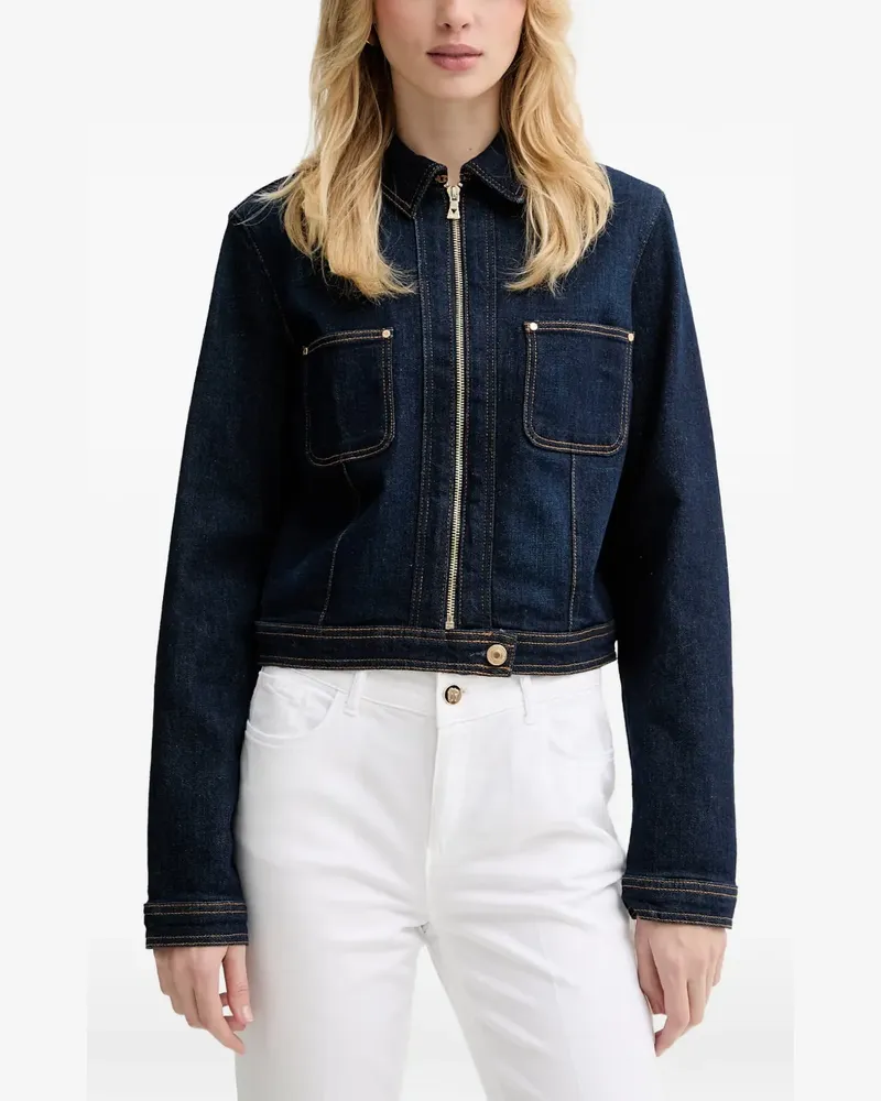 Guess zip-up denim jacket - Blau Blau