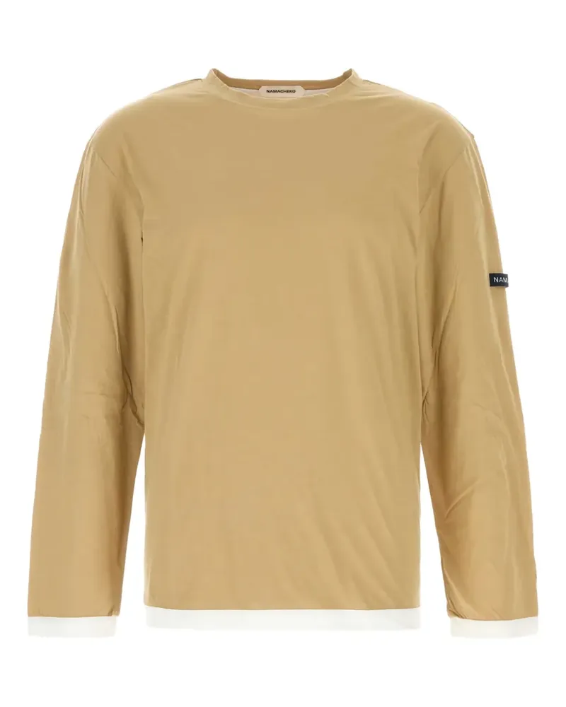 Namacheko Langarmshirt aus Baumwolle - Nude Nude