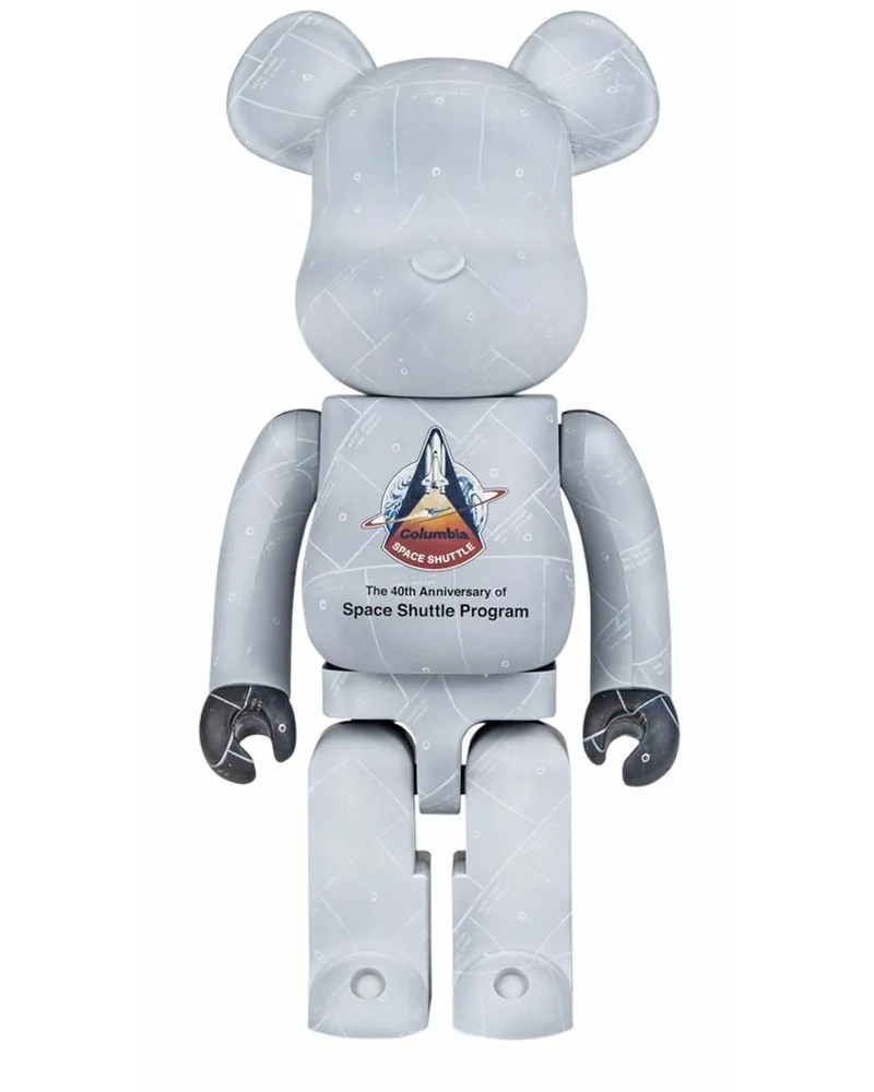 Medicom Toy BE@RBRICK Space Shuttle 1000% Figur Weiß