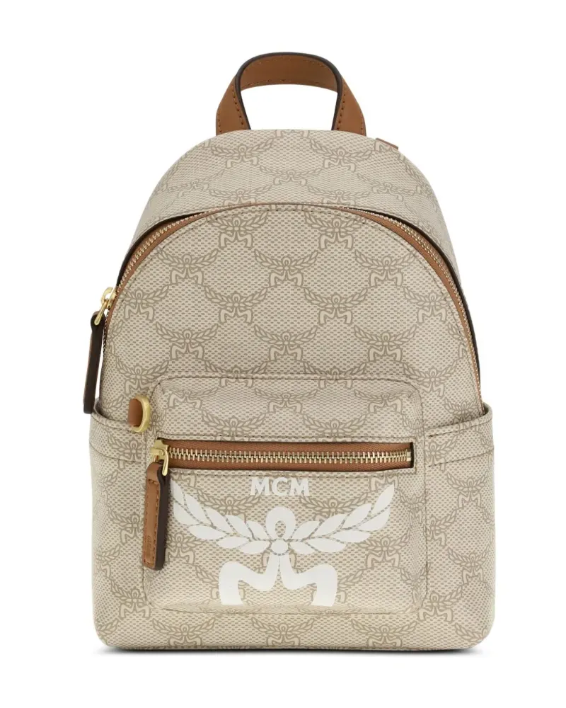 MCM Rucksack mit Kettenriemen - Nude Nude