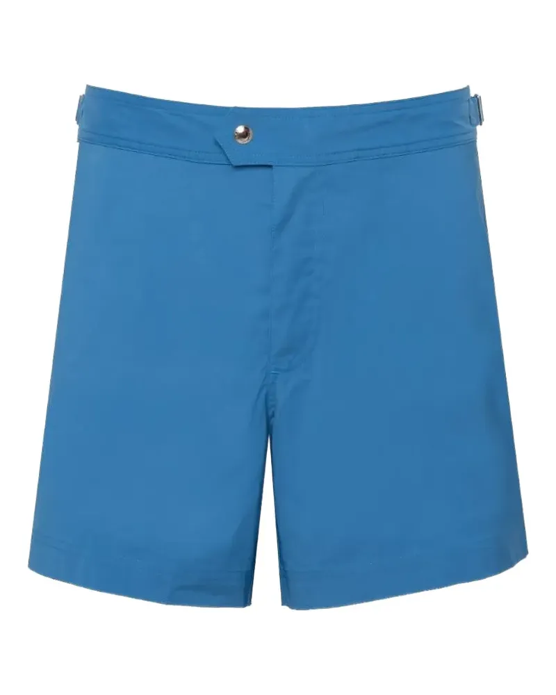 Tom Ford side-buckle swim shorts - Blau Blau