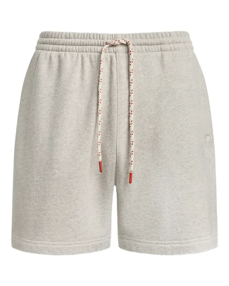 12 STOREEZ Texturierte Joggingshorts - Grau Grau