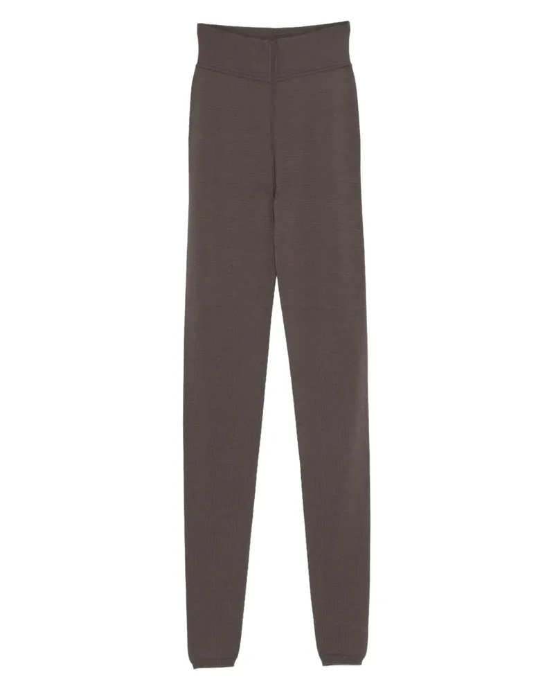 Rick Owens high-waisted trousers - Braun Braun