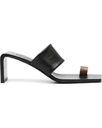 Jil Sander Mules 75mm Schwarz