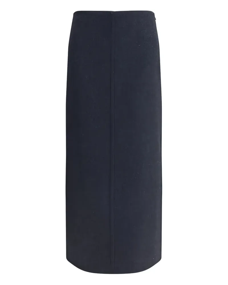 Brunello Cucinelli Midirock mit Schlitz - Blau Blau