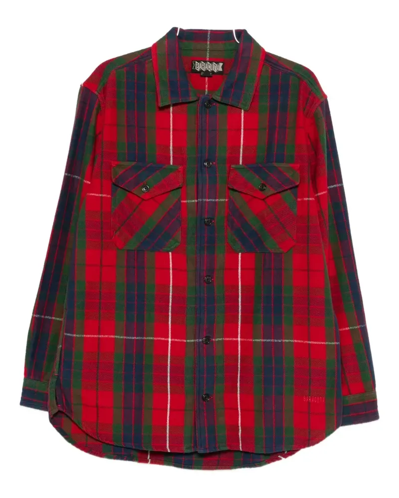Baracuta Kariertes Hemd - Rot Rot