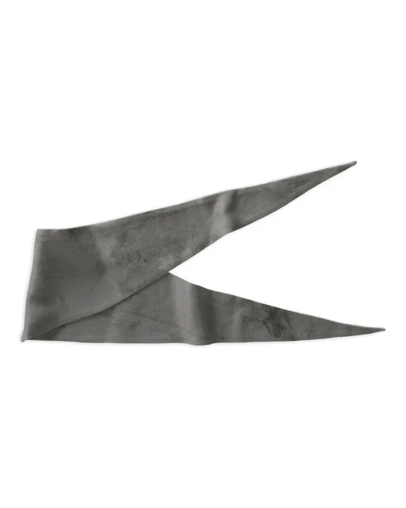 Ziggy Chen Brutalist scarf - Grau Grau