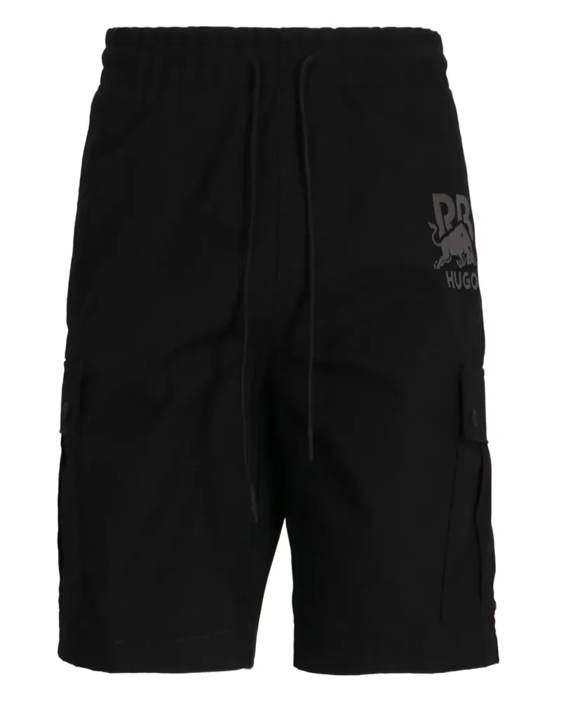 HUGO BOSS x Racing Bulls Sportshorts - Schwarz Schwarz