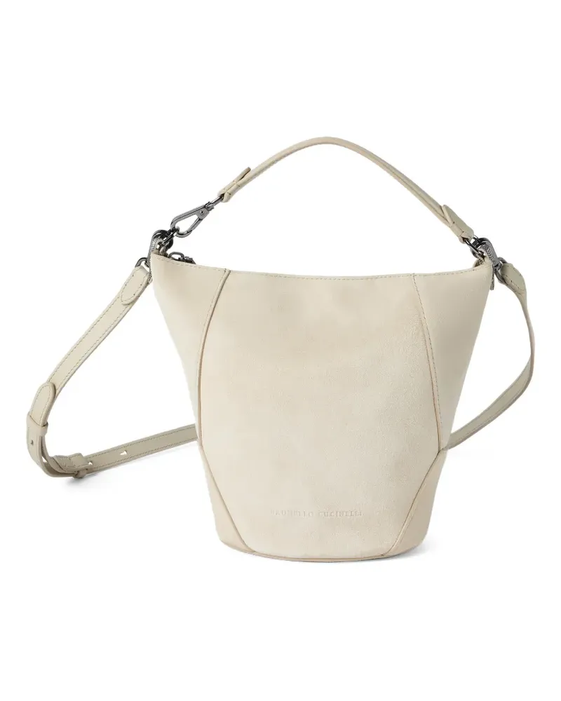 Brunello Cucinelli BC Duo Beuteltasche - Nude Nude