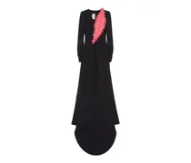 Cady Couture Abendkleid mit Stickerei - Schwarz