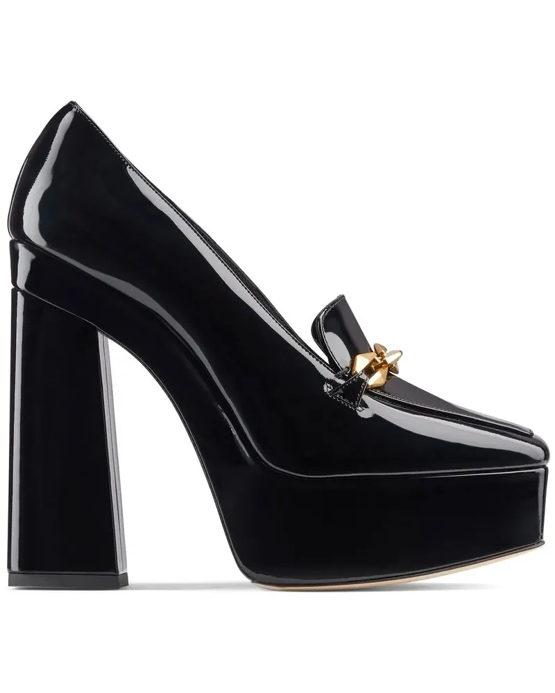 Jimmy Choo Pumps mit eckiger Kappe - Schwarz Schwarz