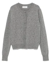 Ermanno Scervino Cardigan mit Strass Grau