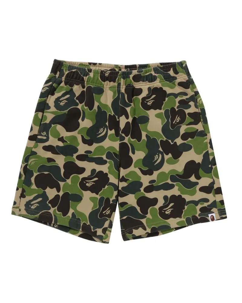BAPE Joggingshorts mit Camouflagemuster - Nude Nude