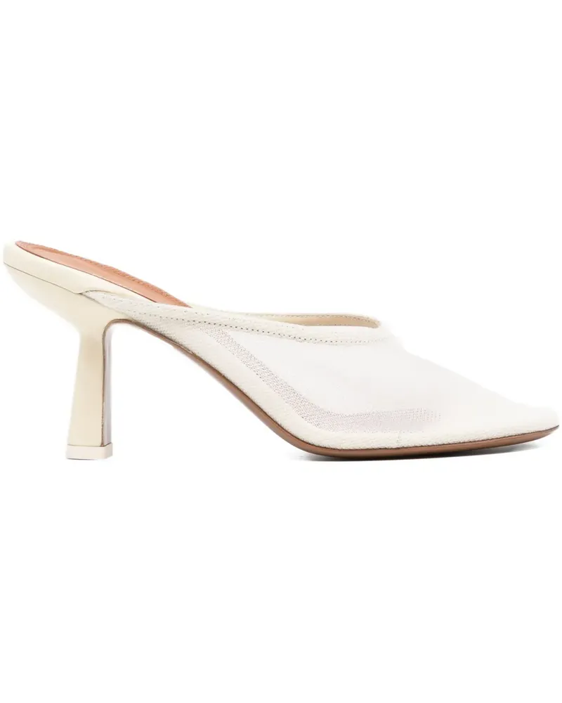 NEOUS Amalthea Mules 80mm - Nude Nude