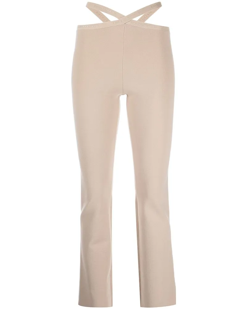 Alexander Wang Leggings mit überkreuzten Trägern - Nude Nude