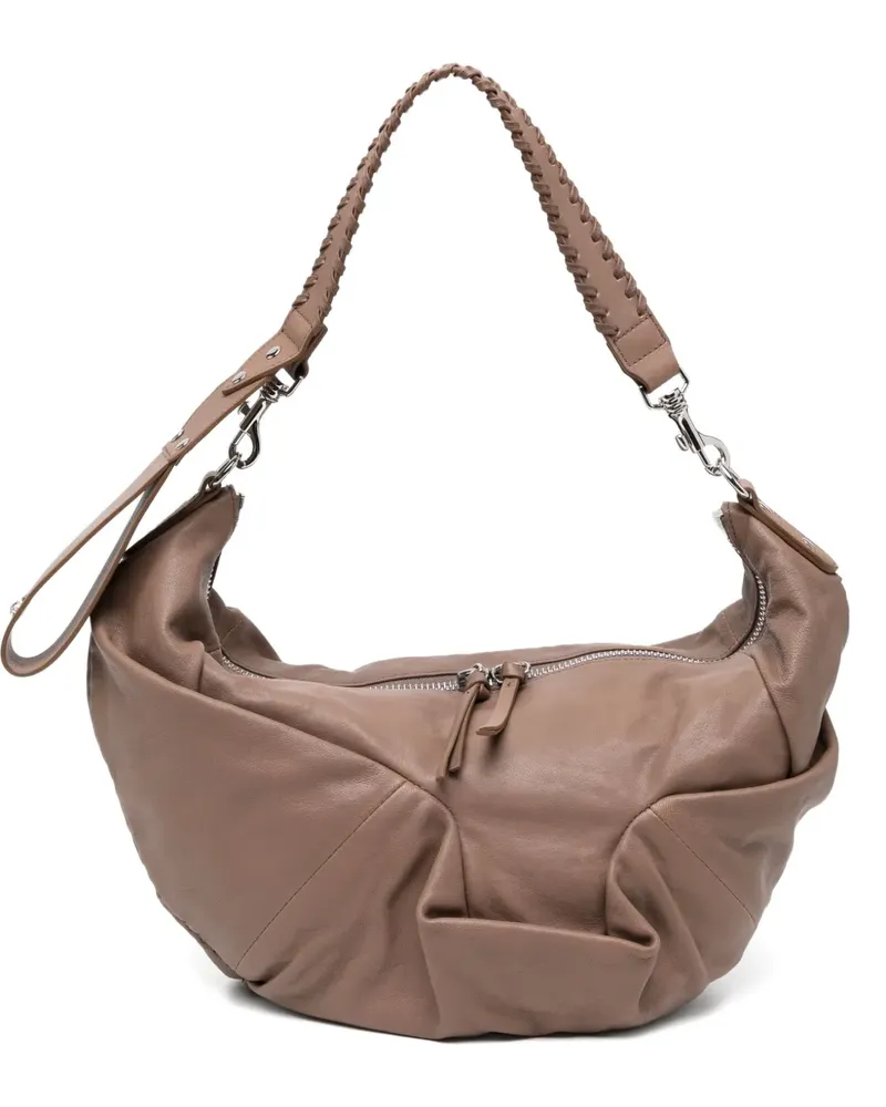 Vivienne Westwood Mittelgroße Agnes Schultertasche - Braun Braun
