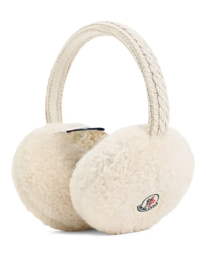Moncler Ohrenschützer mit Teddy - Nude Nude