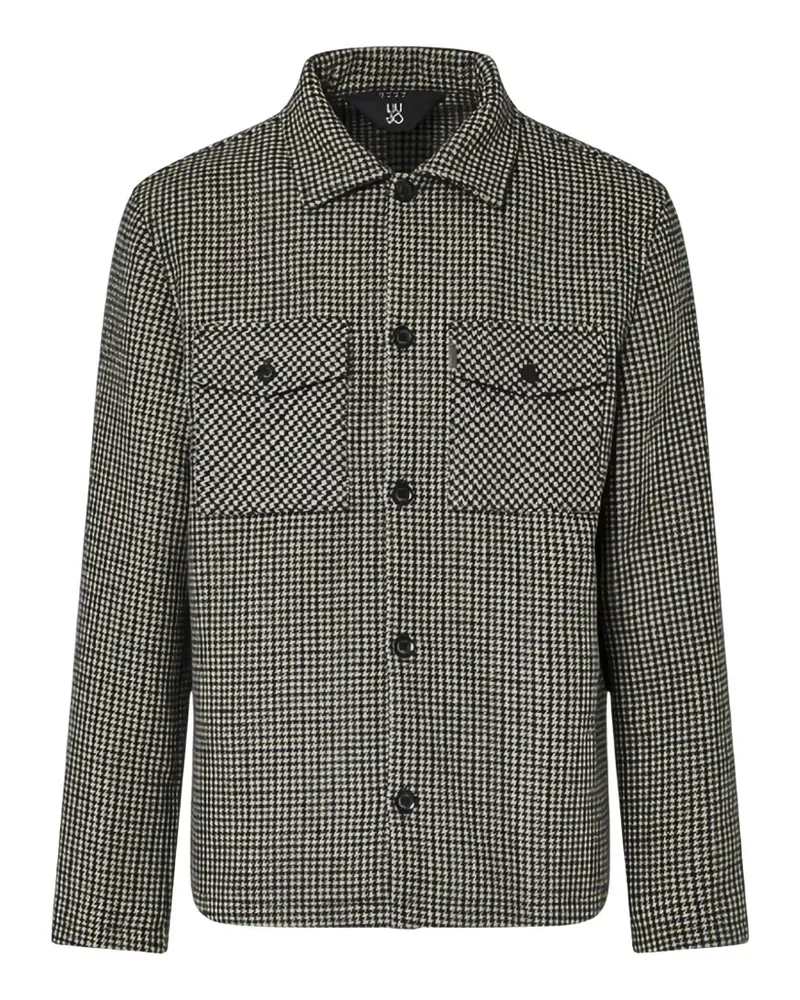 Liu Jo Jacke mit Hahnentrittmuster - Grau Grau