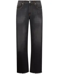 GCDS Wirdo denim straight-leg jeans Schwarz