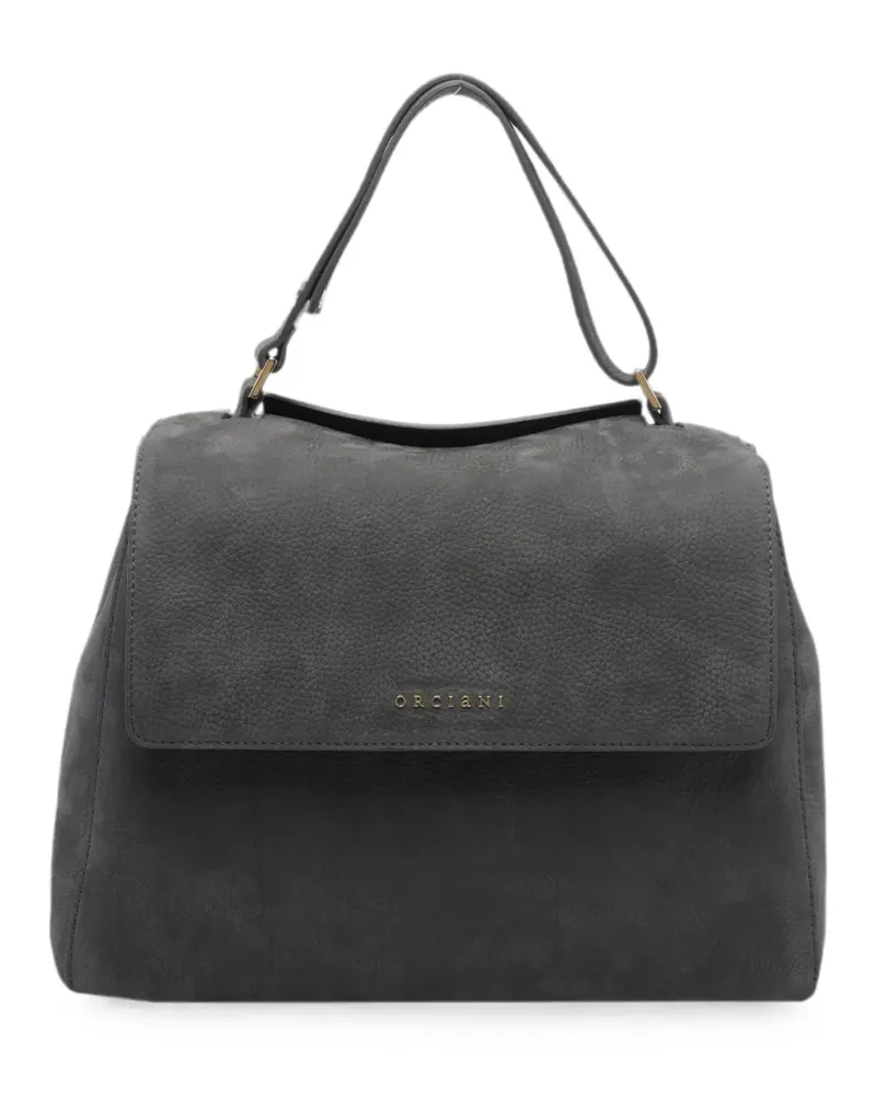 Orciani Sveva leather handbag - Grau Grau