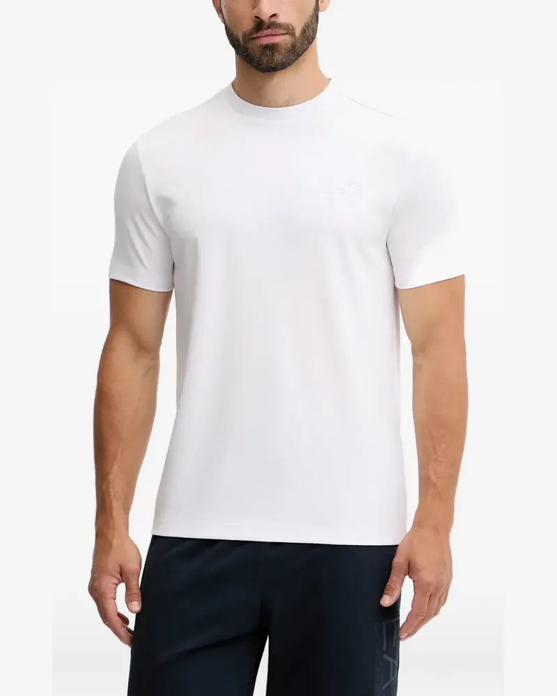 EA7 logo-detail T-shirt - Weiß Weiß