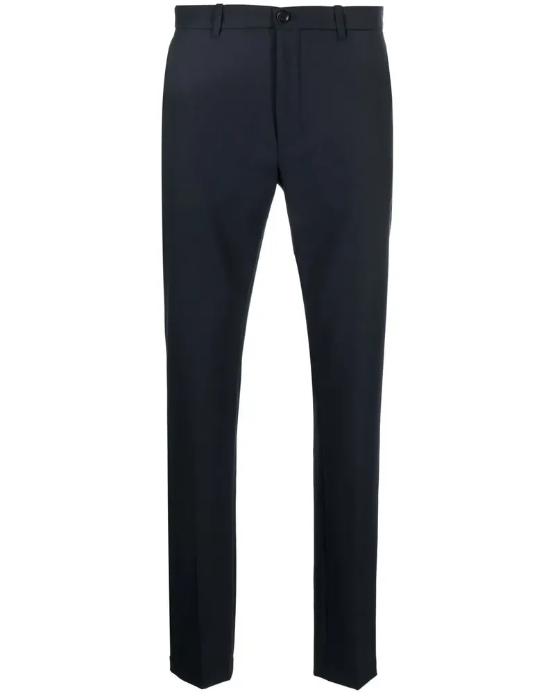 ASPESI Klassische Slim-Fit-Hose - Blau Blau