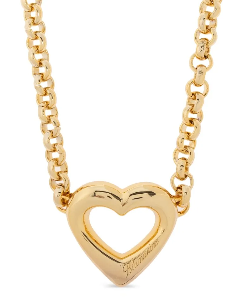 Blumarine Halskette mit Herzanhänger Gold