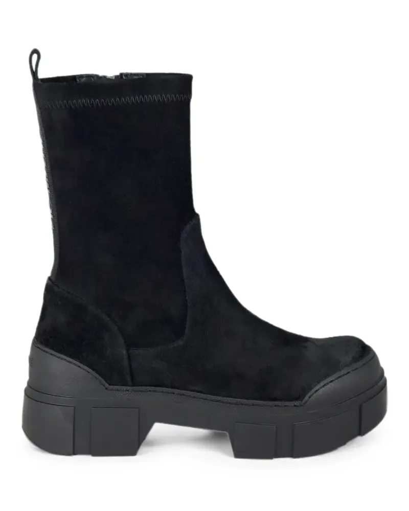 Vic Matié Stiefeletten mit dicker Sohle - Schwarz Schwarz