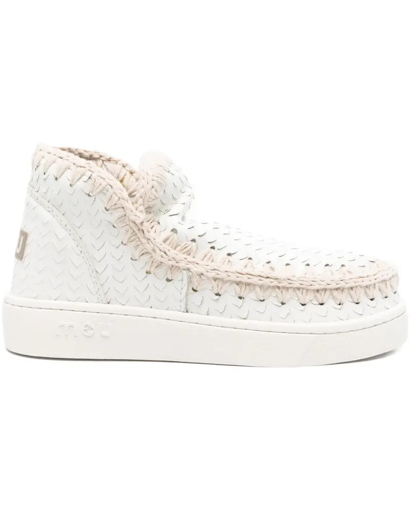 Mou Summer Eskimo Sneakers mit Flechtdetail - Weiß Weiß