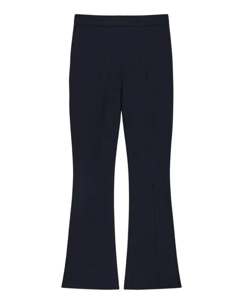 Theory seamed kick trousers - Blau Blau