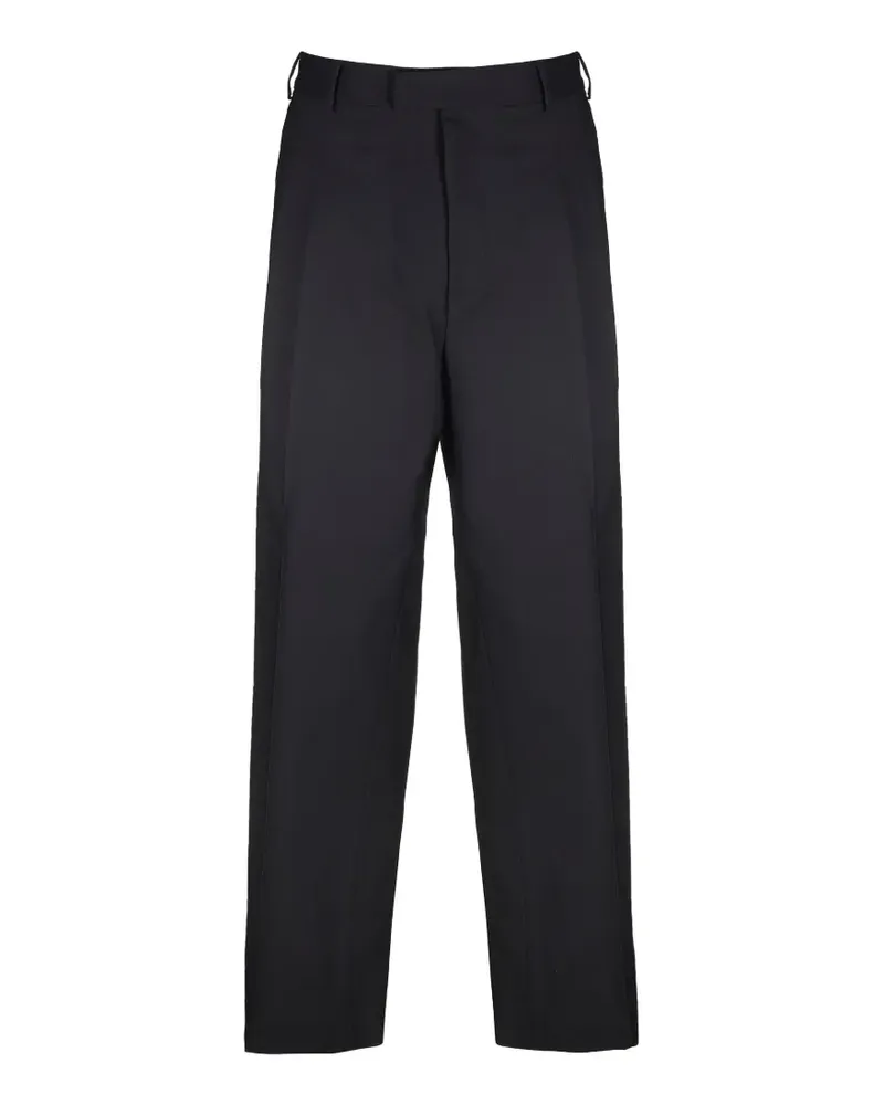 Be Able pleated side-buckle trousers - Schwarz Schwarz