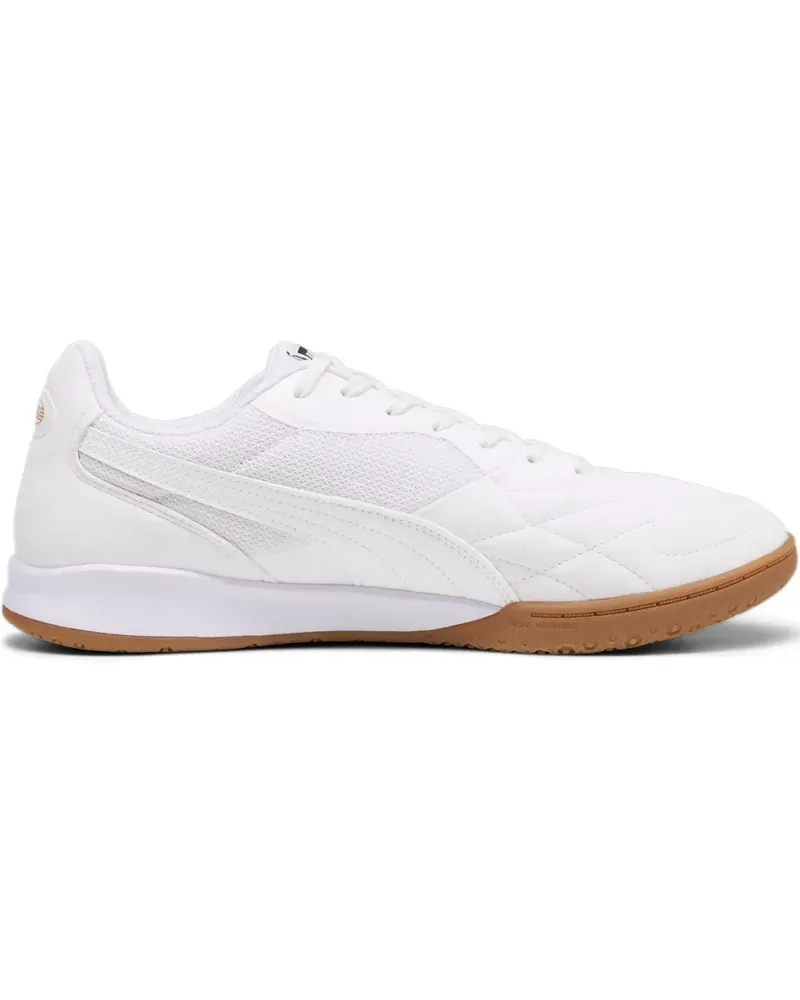 Puma King Top IT "White Gold" Sneakers - Weiß Weiß