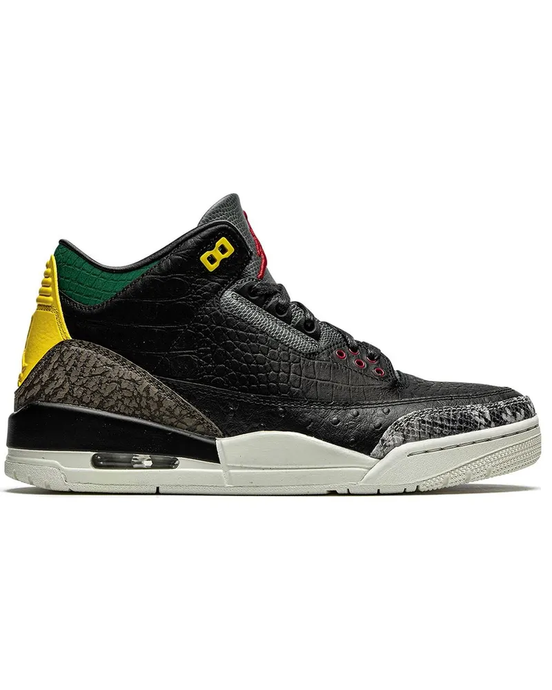 Jordan Air  3 SE Animal Instinct 2.0' Sneakers - Schwarz Schwarz