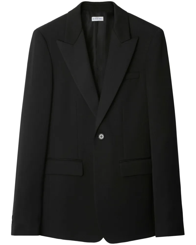Burberry Klassisches Sakko - Schwarz Schwarz
