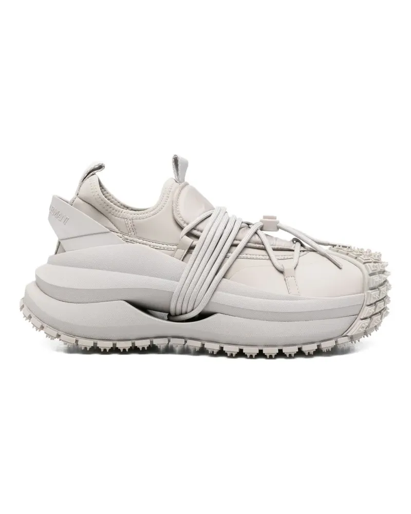 Emporio Armani lace-up sneakers - Grau Grau