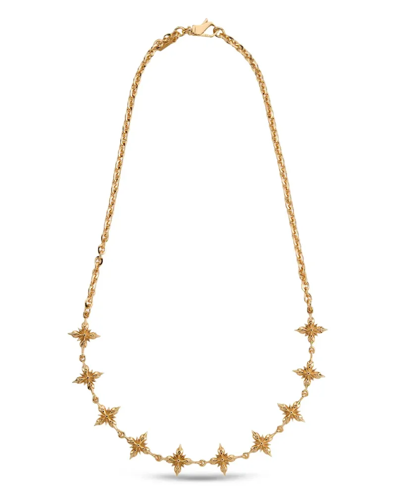 Emanuele Bicocchi Stella Ventis star-embellishments necklace - Gold Gold