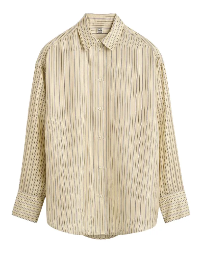 Totême Gestreiftes Hemd - Nude Nude