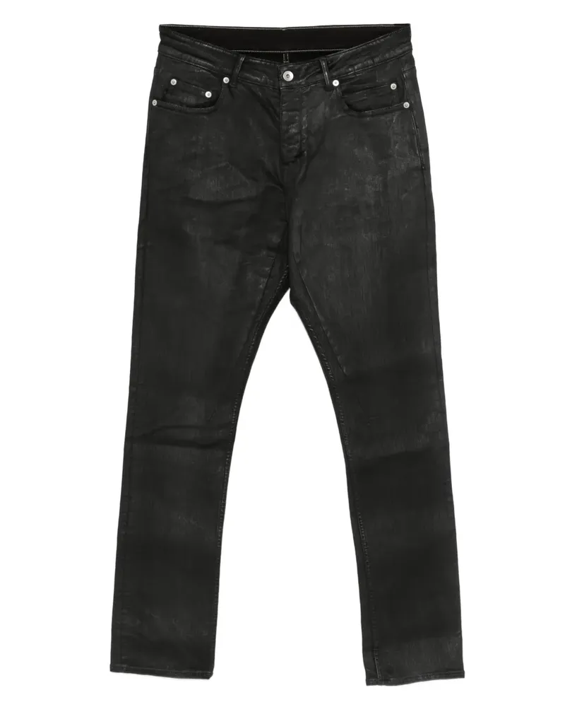 DRKSHDW by Rick Owens Geknöpfter Denim - Schwarz Schwarz