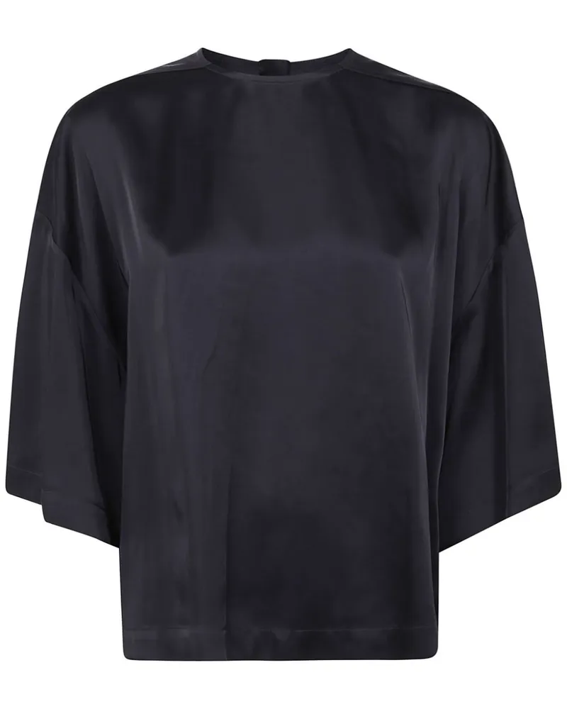 Rick Owens Bluse mit eckigen Ärmeln - Schwarz Schwarz