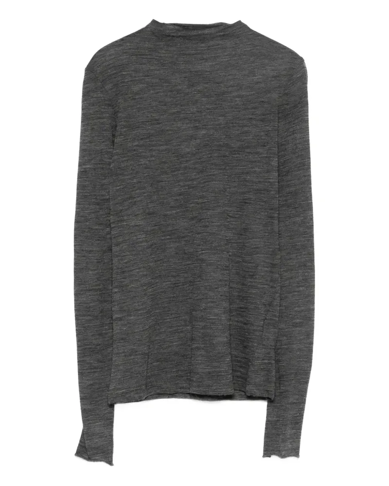 ALYSI Pullover mit Stehkragen - Grau Grau