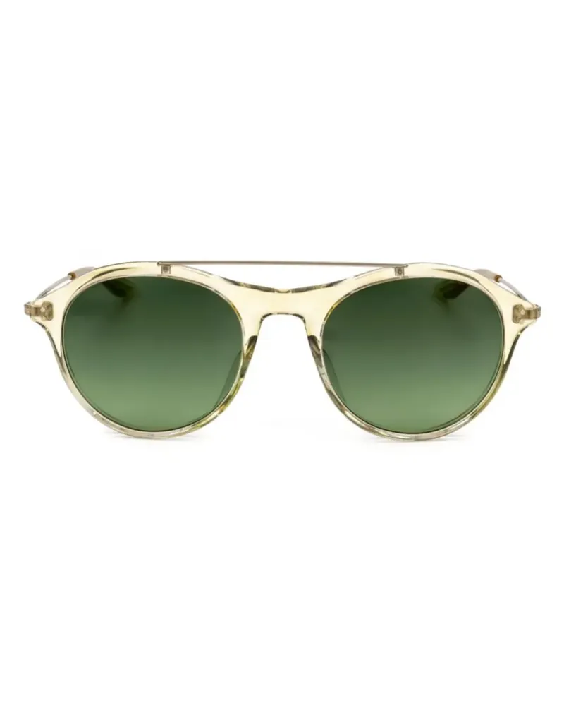 Barton Perreira Sonnenbrille mit rundem Gestell - Gelb Gelb