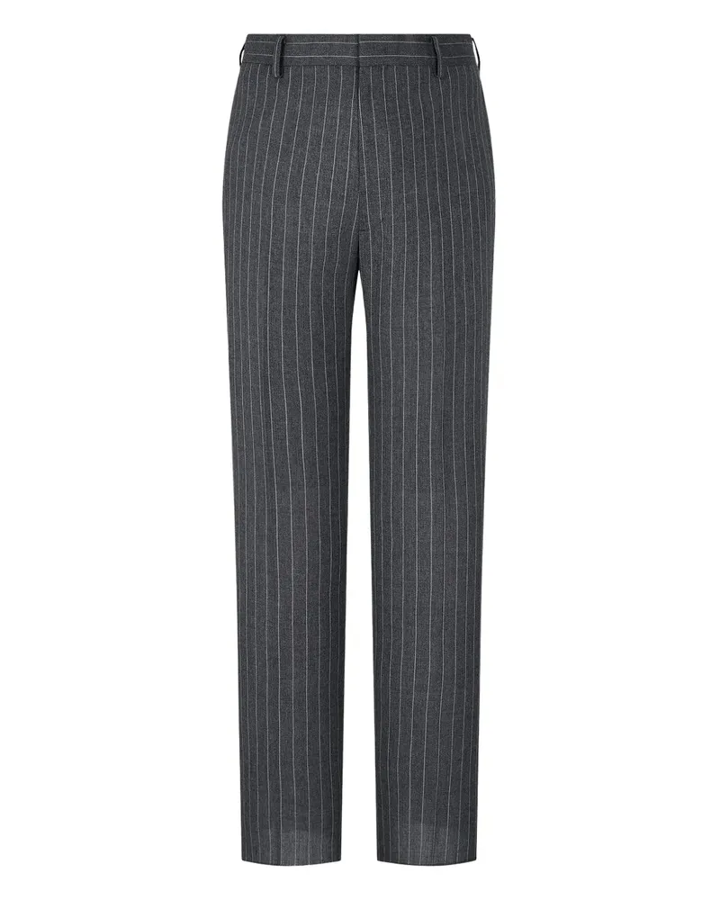 ManOnTheBoon Gestreifte Hose - Grau Grau