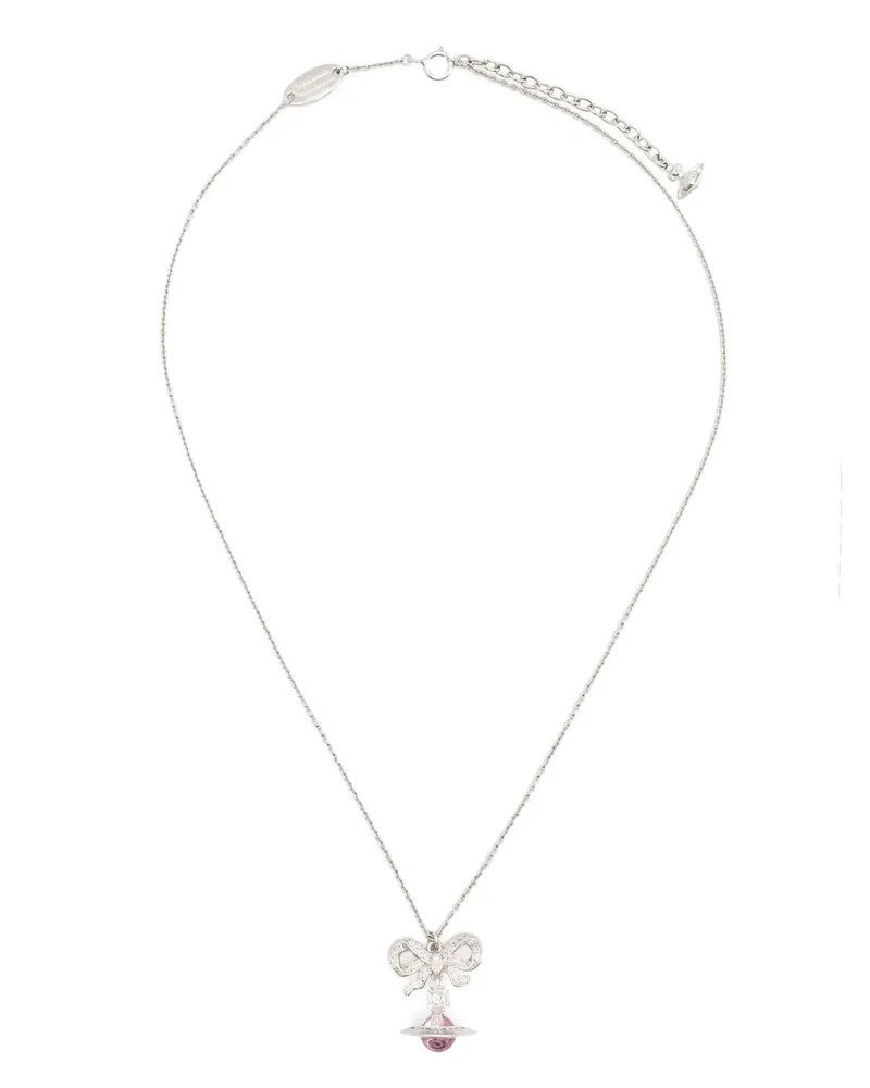 Vivienne Westwood Octavie Halskette mit Anhänger - Silber Silber