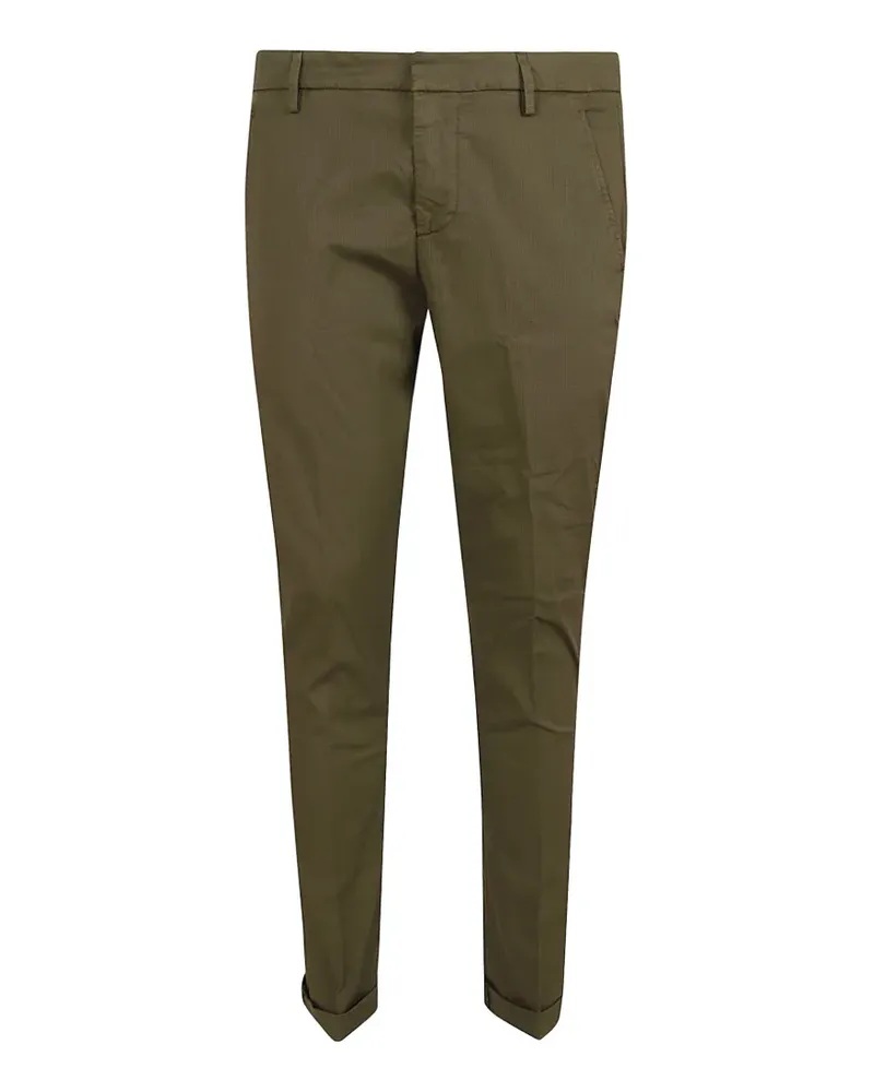Dondup Gaubert Chino mit verdecktem Verschluss - Grün Grün