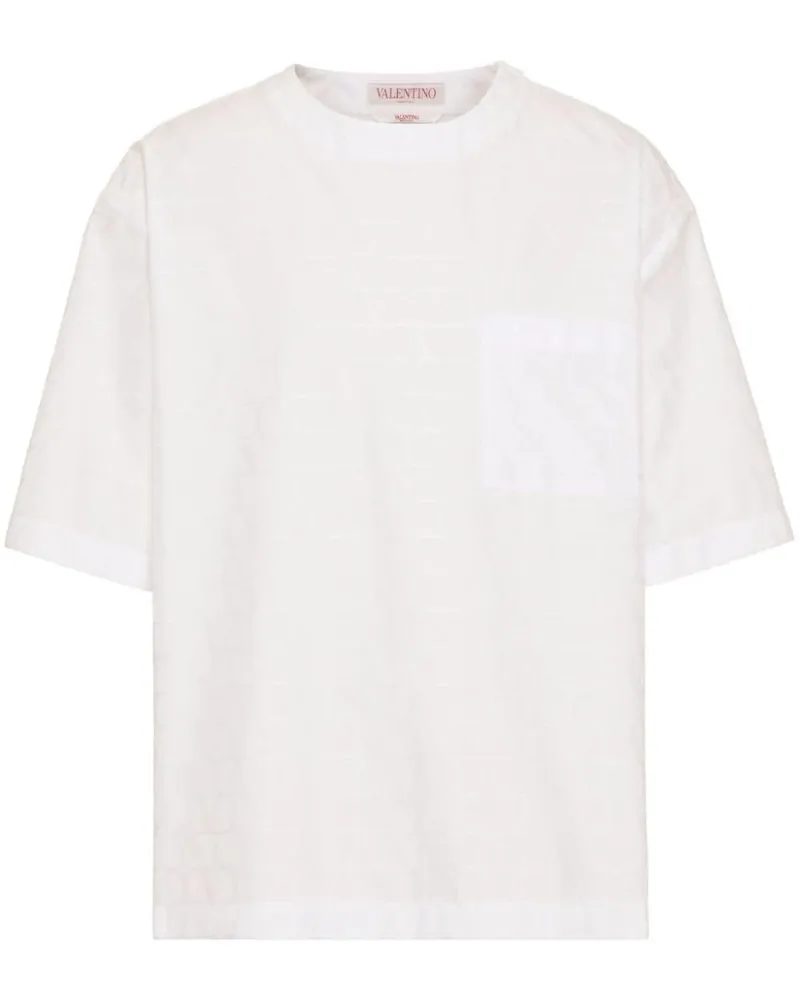 Valentino Garavani Toile Iconographe T-Shirt Weiß