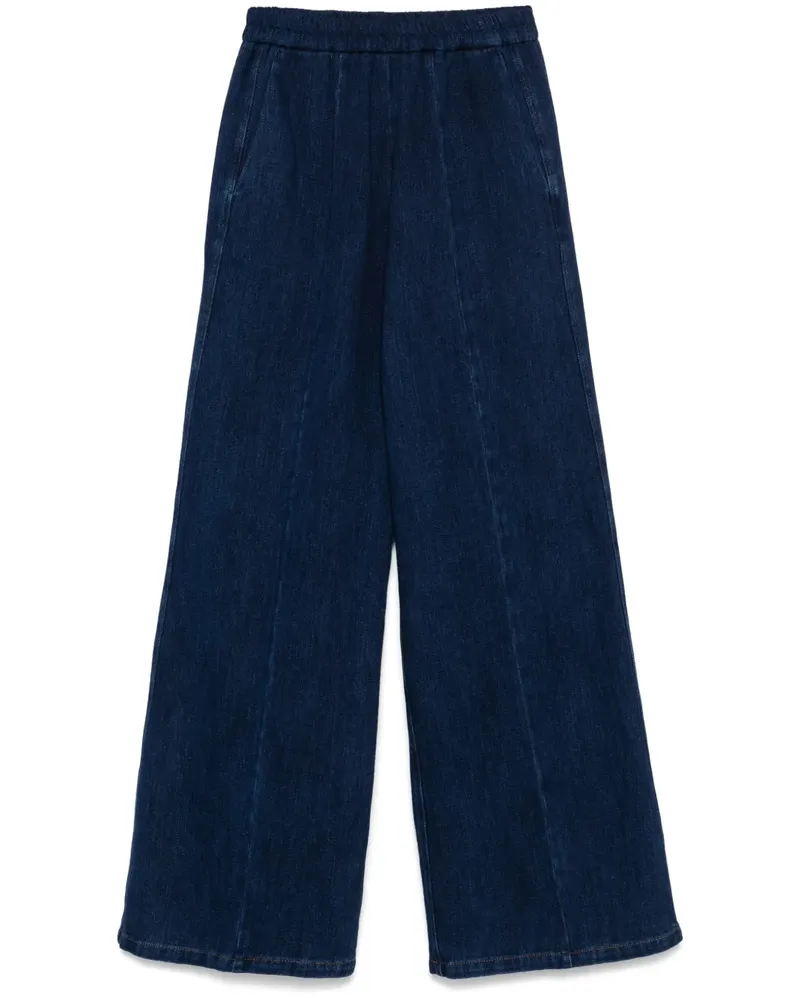 forte_forte Palazzohose - Blau Blau